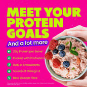 3 - Yogabar High Protein Oats,  350 g  Fruits Nuts & Seeds 