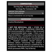 6 - MuscleBlaze CreaPRO Creatine with Creapure® Powder from Germany,  Unflavoured  0.55 lb 