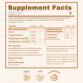 6 - WishNew Wellness Daily Ritual Triple Strength Omega-3 & CoQ-10, 60 capsules