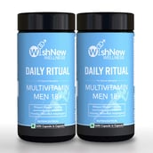 1 - WishNew Wellness Daily Ritual Multivitamin for Men 18+,  60 capsules  Unflavoured (Pack of 2) 