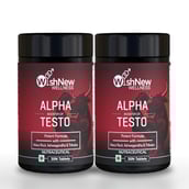 1 - WishNew Wellness Alpha Booster of Testo,  30 tablet(s)  Unflavoured (Pack of 2) 