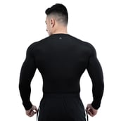 4 - Athflex Men's Full Sleeve Edge Compression T-Shirt, Large Black