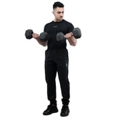 6 - Athflex Men's Half Sleeve Ace Compression T-Shirt,  Large  Black 