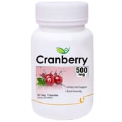 Biotrex Cranberry (500 mg),  60 veggie capsule(s) 