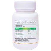 supplementinfo - Biotrex Ginkgo Bilberry Lutein,  60 capsules 