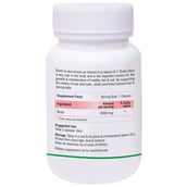 supplementinfo - Biotrex Biotin 5000 mcg,  60 capsules  Unflavoured 