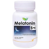 Biotrex Melatonin (5 mg), 60 veggie capsule(s)