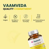 5 - Vaamveda Calcium+ with Vitamin D3 & K2,  60 tablet(s)  Unflavoured (Pack of 2) 