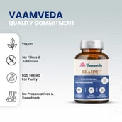 5 - Vaamveda Brahmi+ with Ginkgo Biloba & Ashwagandha,  180 tablet(s) 