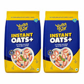 1 - Yogabar Instant Oats+,  1 kg  Unflavoured (Pack of 2) 