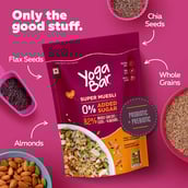 3 - Yogabar Super Muesli,  700 g  Whole Grains + Seeds + Almonds 