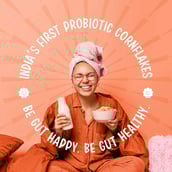 4 - Yogabar Corn Flakes with Probiotics,  850 g  Extraaa Crunchy 