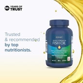 3 - GNC Triple Strength Fish Oil,  30 softgels 