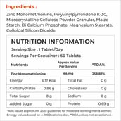3 - NATURALTEIN Zinc Monomethionine,  60 tablet(s) 