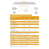 3 - NATURALTEIN Whey Protein Isolate,  2.2 lb  Mango 