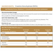 3 - NATURALTEIN Sports Series Creatine Monohydrate, Unflavoured 0.33 lb