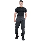 2 - Athflex Men's Slim Fit Daily Joggers,  Coal Grey  Small 