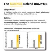 4 - MuscleBlaze Biozyme Gold 100% Whey,  2.2 lb  Monk Fruit Sweetened Chocolate Hazelnut