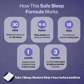 3 - Setu Sleep: Restore,  30 Strip(s)  Mint (Pack of 3) 