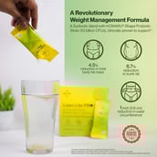 4 - Setu Lean: Lite Pro+,  15 sachets/pack  Natural Lemon (Pack of 3) 