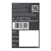 4 - MuscleBlaze Biozyme Iso-Zero Powder,  8.8 lb  Low Carb Ice Cream Chocolate 