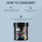 3 - MuscleBlaze Micronised Creatine Monohydrate,  Unflavoured  100 g 
