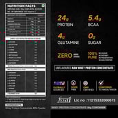 2 - AS-IT-IS Nutrition Whey Protein Concentrate 80%,  8.8 lb  Unflavoured 
