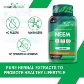4 - NourishVitals Neem,  60 veggie capsule(s) 