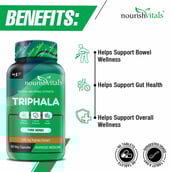 3 - NourishVitals Triphala,  60 veggie capsule(s) 