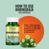 4 - Morpheme Remedies Bhringraja ( 500 mg),  60 veggie capsule(s) 