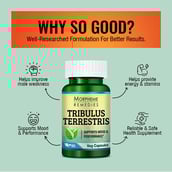3 - Morpheme Remedies Tribulus Terrestris (500 mg),  60 veggie capsule(s) 