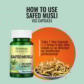 4 - Morpheme Remedies Safed Musli (500 mg),  60 veggie capsule(s) 