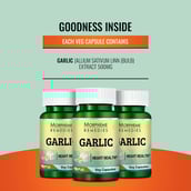 5 - Morpheme Remedies Garlic (500 mg),  60 veggie capsule(s) 