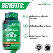3 - NourishVitals Curcumin 95%,  60 veggie capsule(s) 