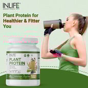 7 - INLIFE Vegan Plant Protein,  2.2 lb  Cookies & Cream 