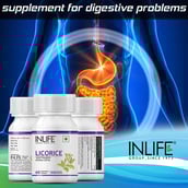 6 - INLIFE Licorice,  60 capsules 