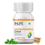 6 - INLIFE Ashwagandha (500 mg),  60 veggie capsule(s) 