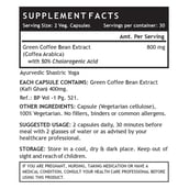 4 - INLIFE Green Coffee Beans (800mg),  60 veggie capsule(s) 