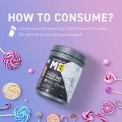 4 - MuscleBlaze Creatine Monohydrate CreAMP,  Candy Rush  0.61 lb