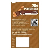 4 - MuscleBlaze Protein Bar (20 gm Protein) OP,  1 bar(s)  Choco Almond 