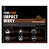 6 - Fuel One Impact Whey Protein,  2.2 lb  Chocolate