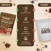 6 - Pintola High Protein Oats,  1 kg  Dark Chocolate 