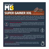 4 - MuscleBlaze Super Gainer XXL,  2.2 lb  Cookies & Cream 