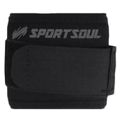 5 - SportSoul Workout & Gym Set Combo,  Red & Black (Wrist Supports) 