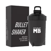 1 - MuscleBlaze Bullet Pro Shaker,  Jet Black  500 ml 