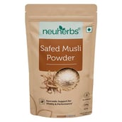 1 - Neuherbs Organic Safed Musli Powder,  100 g 