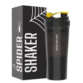 10 - MuscleBlaze Spider Gym Shaker,  Black  500 ml 