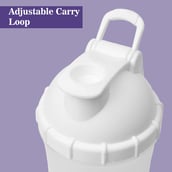 3 - GHC Brisqore Smart Classic Leakproof Protein Shaker,  White  500 ml 