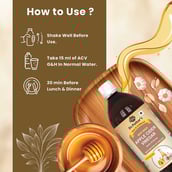 4 - Dr. Patkar's Apple Cider Vinegar,  0.5 L  Garlic & Honey 