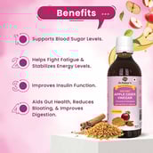 3 - Dr. Patkar's Apple Cider Vinegar,  0.2 L  Cinnamon & Fenugreek 